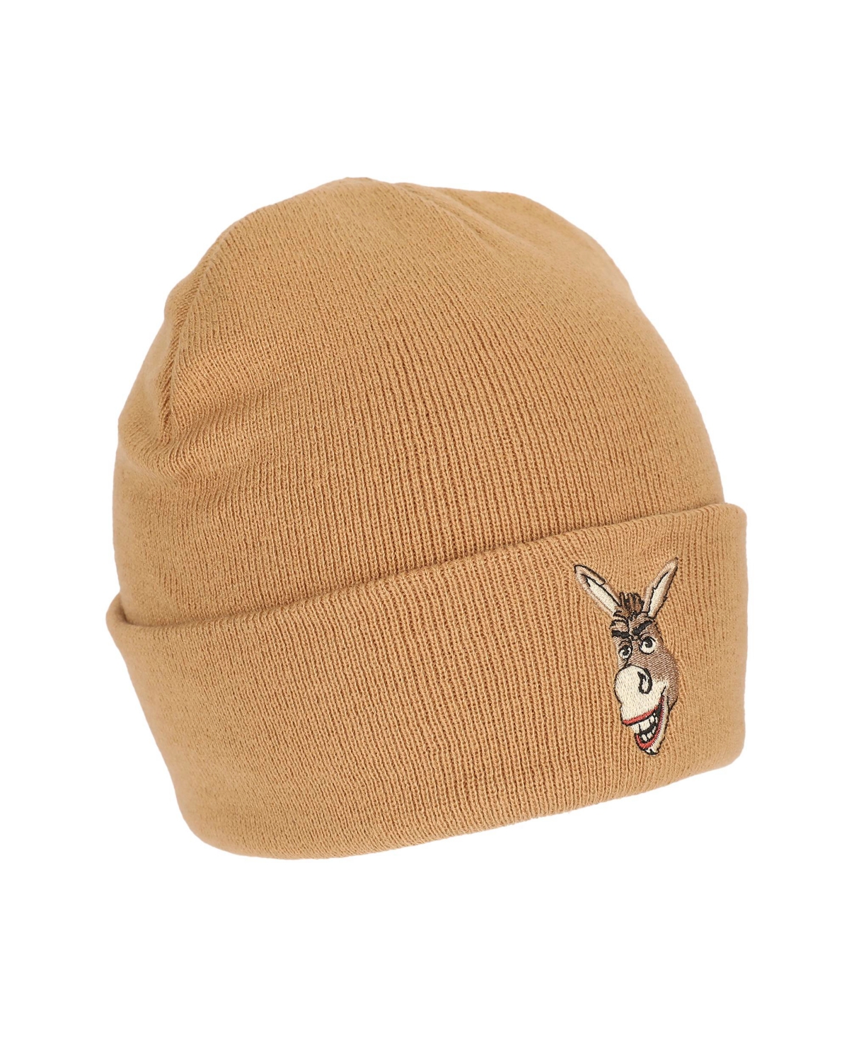 Shrek Men's Donkey Embroidery Acrylic Knit Standard Cuff Beanie