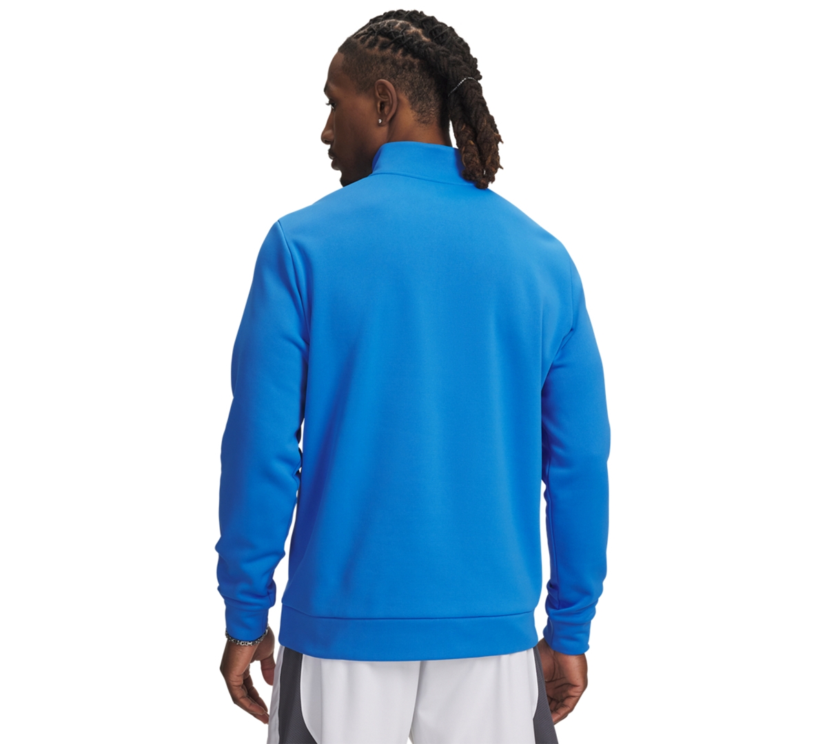 Under Armour Men's Armour Fleece Quarter-zipper Sweatshirt In Blue