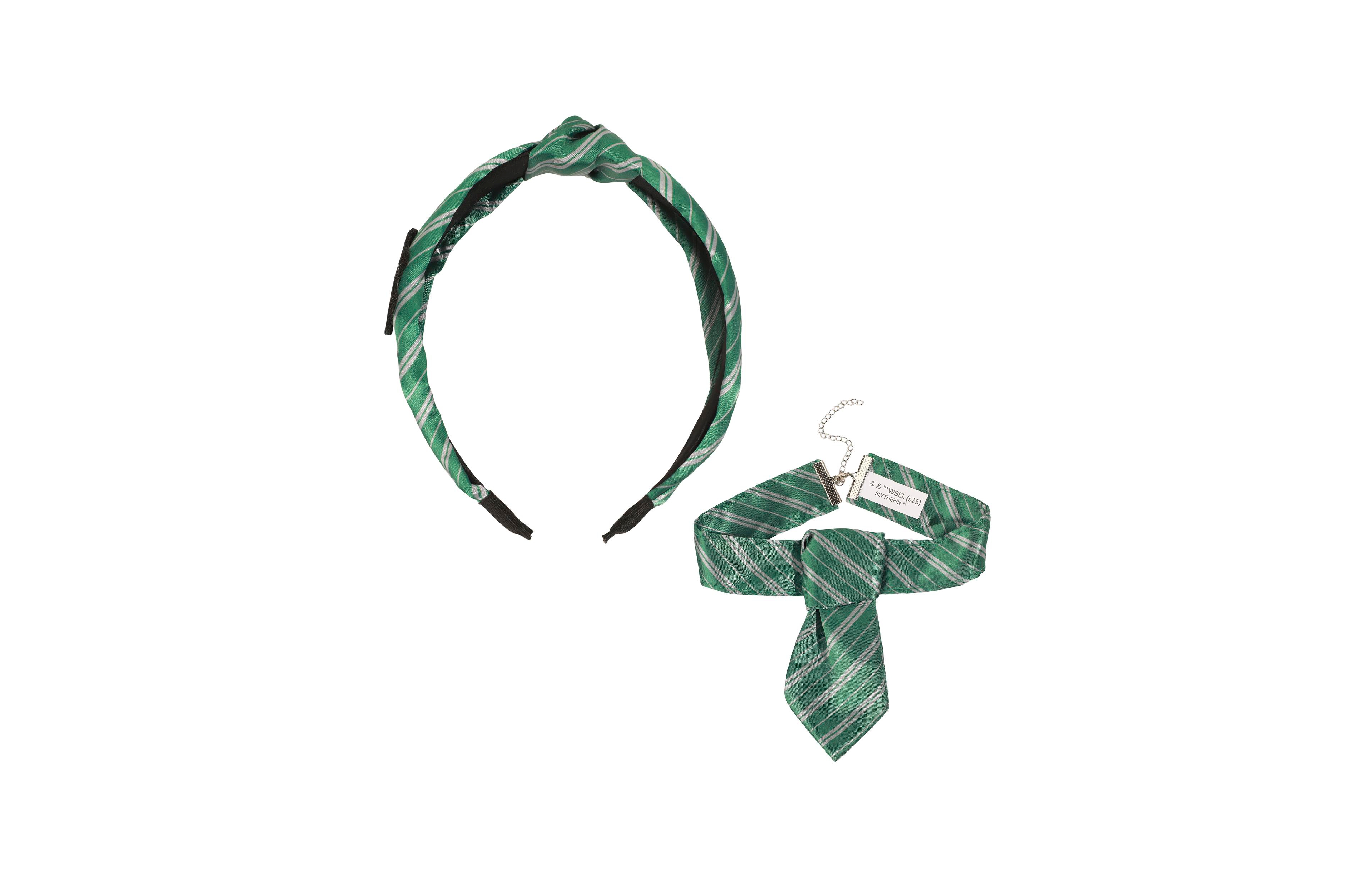 Harry Potter Slytherin Crest 2-Piece Cosplay Headband Set