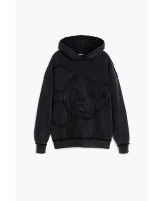 Men's Mickey Mouse patch sweatshirt