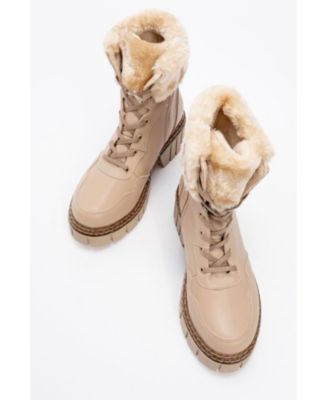 Faith Fur Chunky Boot (Women)