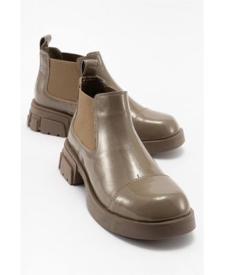 Cafune Patent Platform Boot (Women)