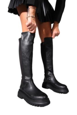 Paul Stretch Knee High Boot (Women