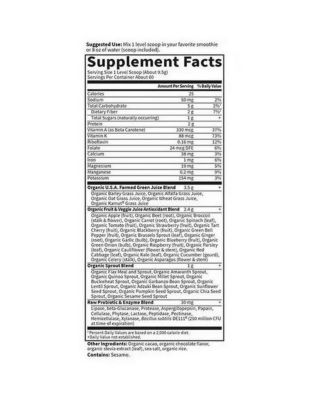 Perfect Food Raw Real, Chocolate Cacao Powder 570 Grams