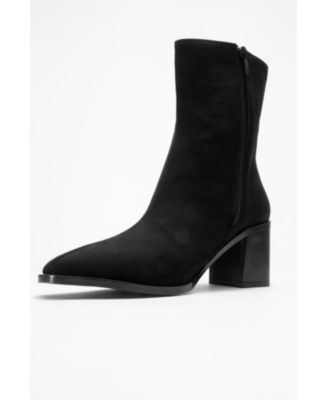 Chara Block Heel Ankle Boot (Women)