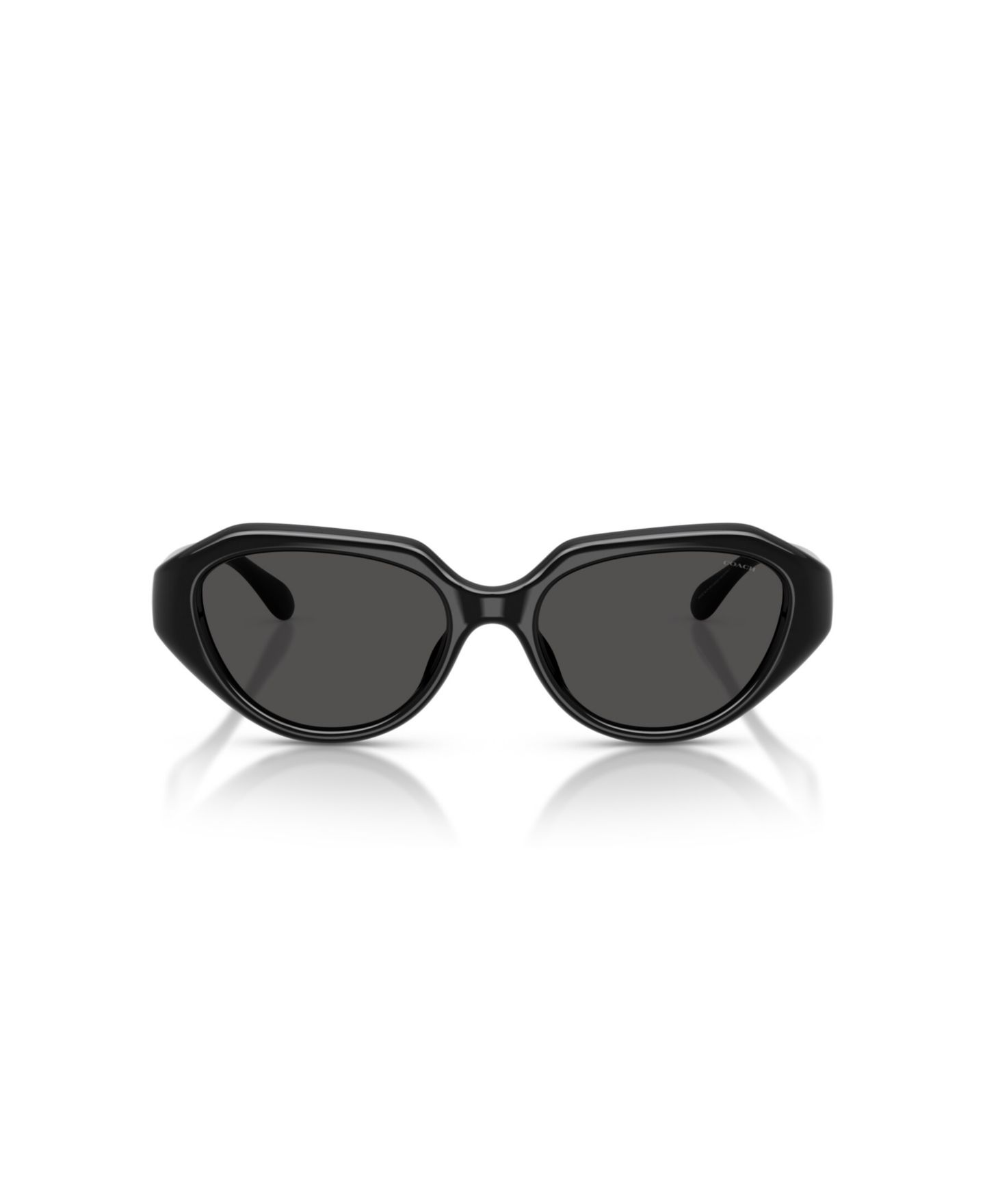 Женские солнцезащитные очки COACH Geometric Sunglasses, CBY77 HC8433U, цвет: Чёрный — фото 7