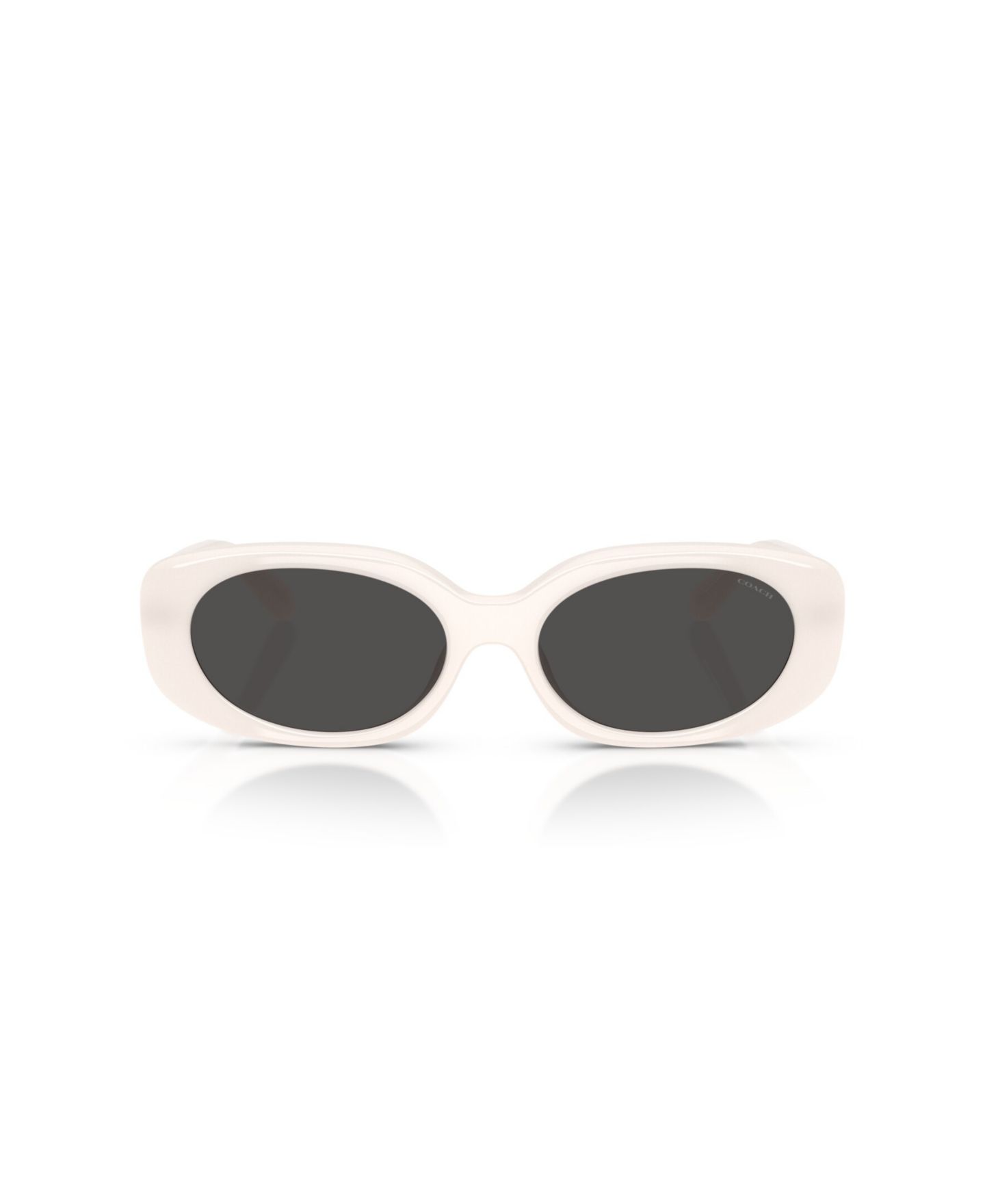 Женские солнцезащитные очки COACH Oval Sunglasses, CBY84 HC8443D, цвет: Чёрный — фото 12