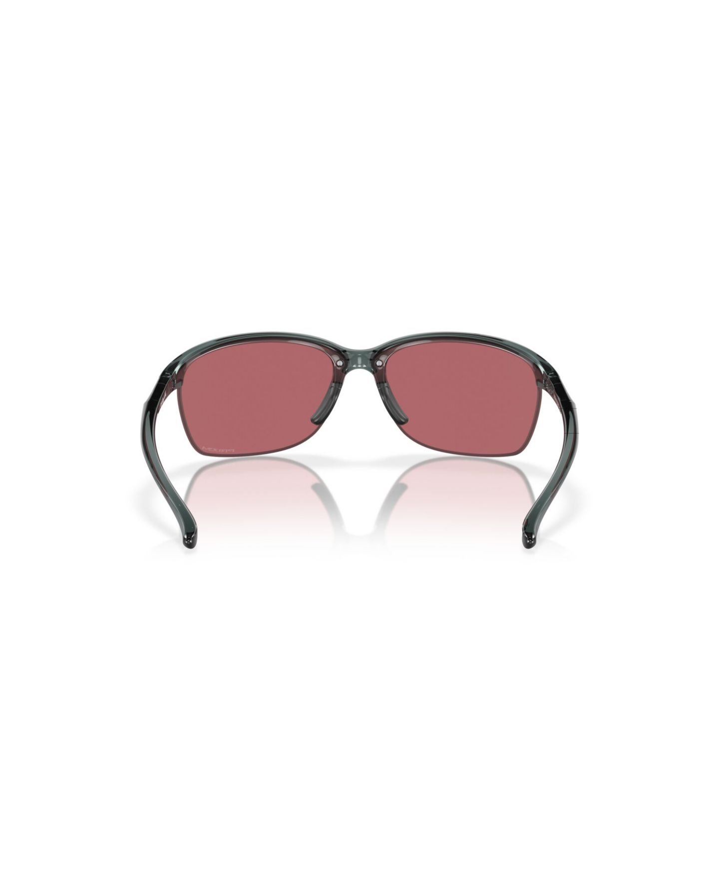 Женские солнцезащитные очки Oakley Rectangle Sunglasses, Unstoppable OO9191, цвет: Прозрачный чёрный — фото 4