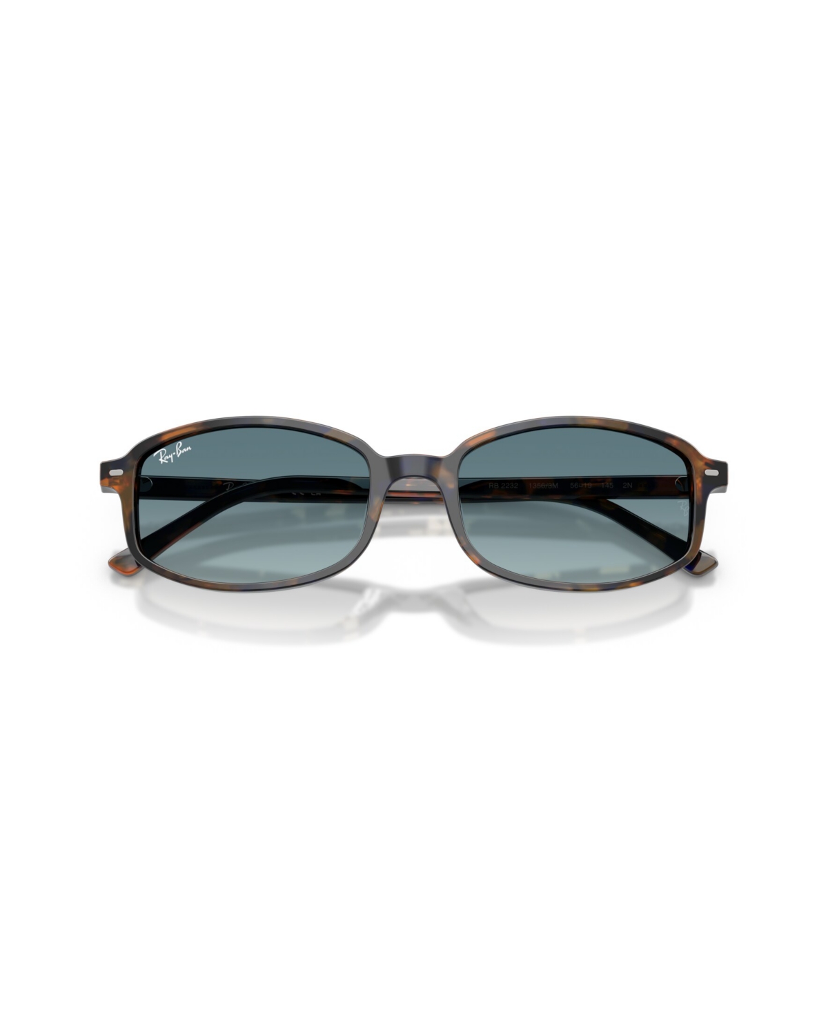 Ray Ban Unisex Geometric Sunglasses, Rb2232 In Gray