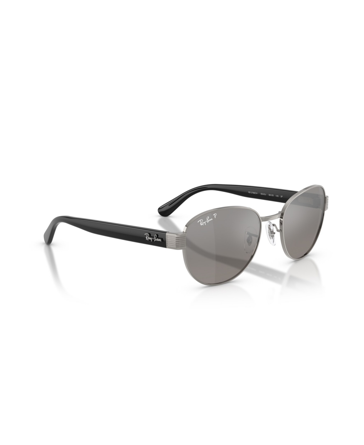 Ray Ban Unisex Polarized Sunglasses, Rb3766ch In Gray