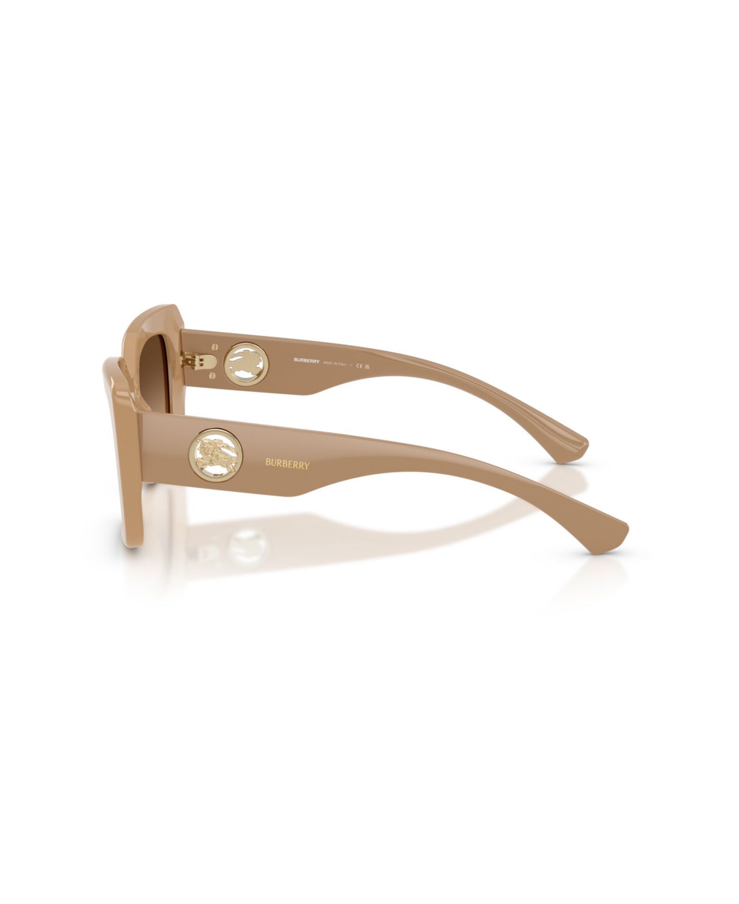 Женские солнцезащитные очки Burberry Cat Eye Sunglasses, BE4476, цвет: Бежевый — фото 3