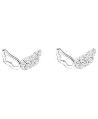 Cubic Zirconia Stud Earrings (0.12 ct. t.w.) in Sterling Silver