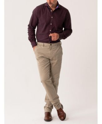 Cotton Cashmere Long Sleeve Shirt