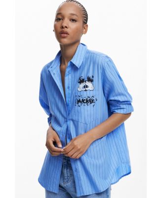 Women's Mickey striped shirt