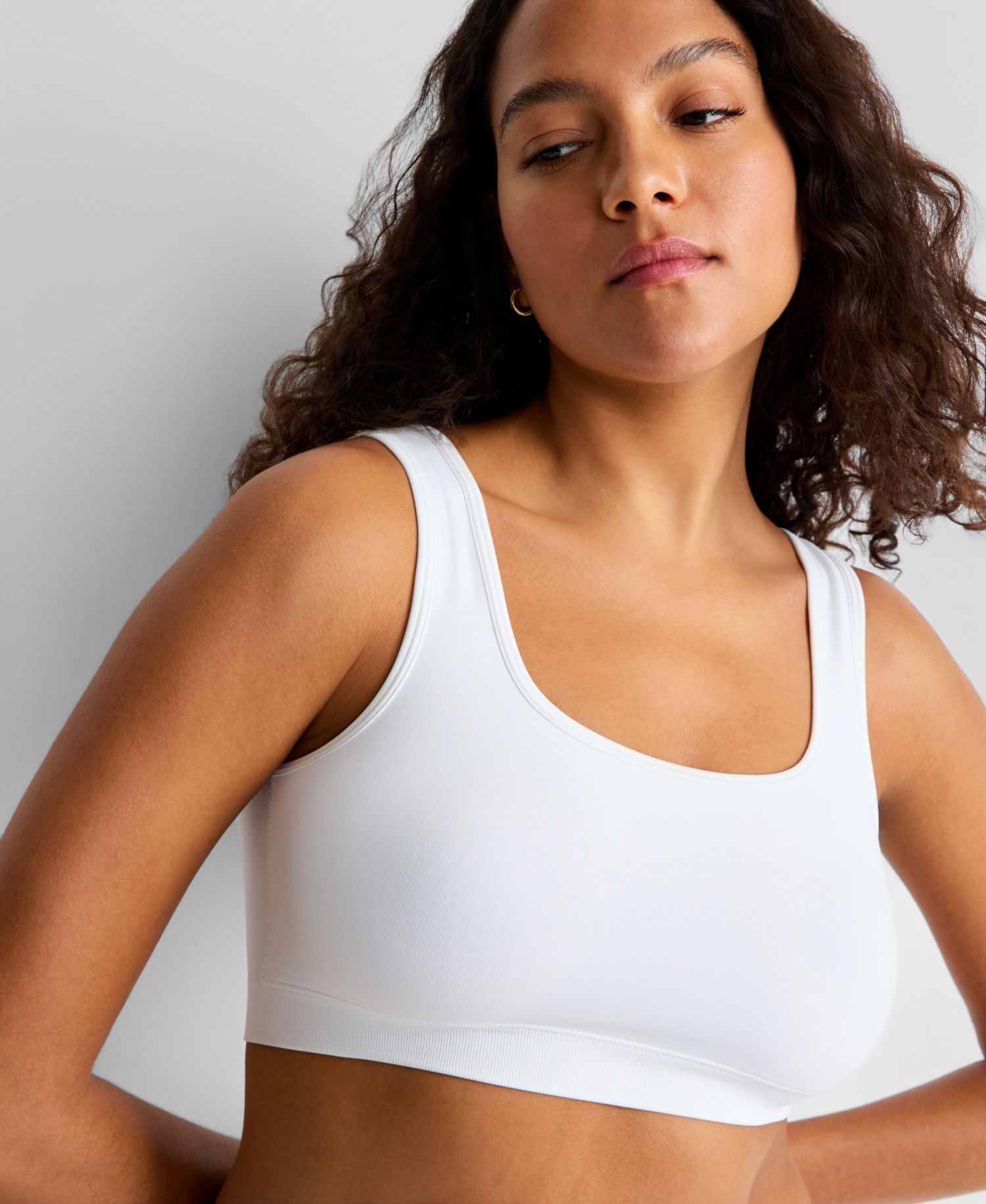 Women's Square-Neck Seamless Bralette