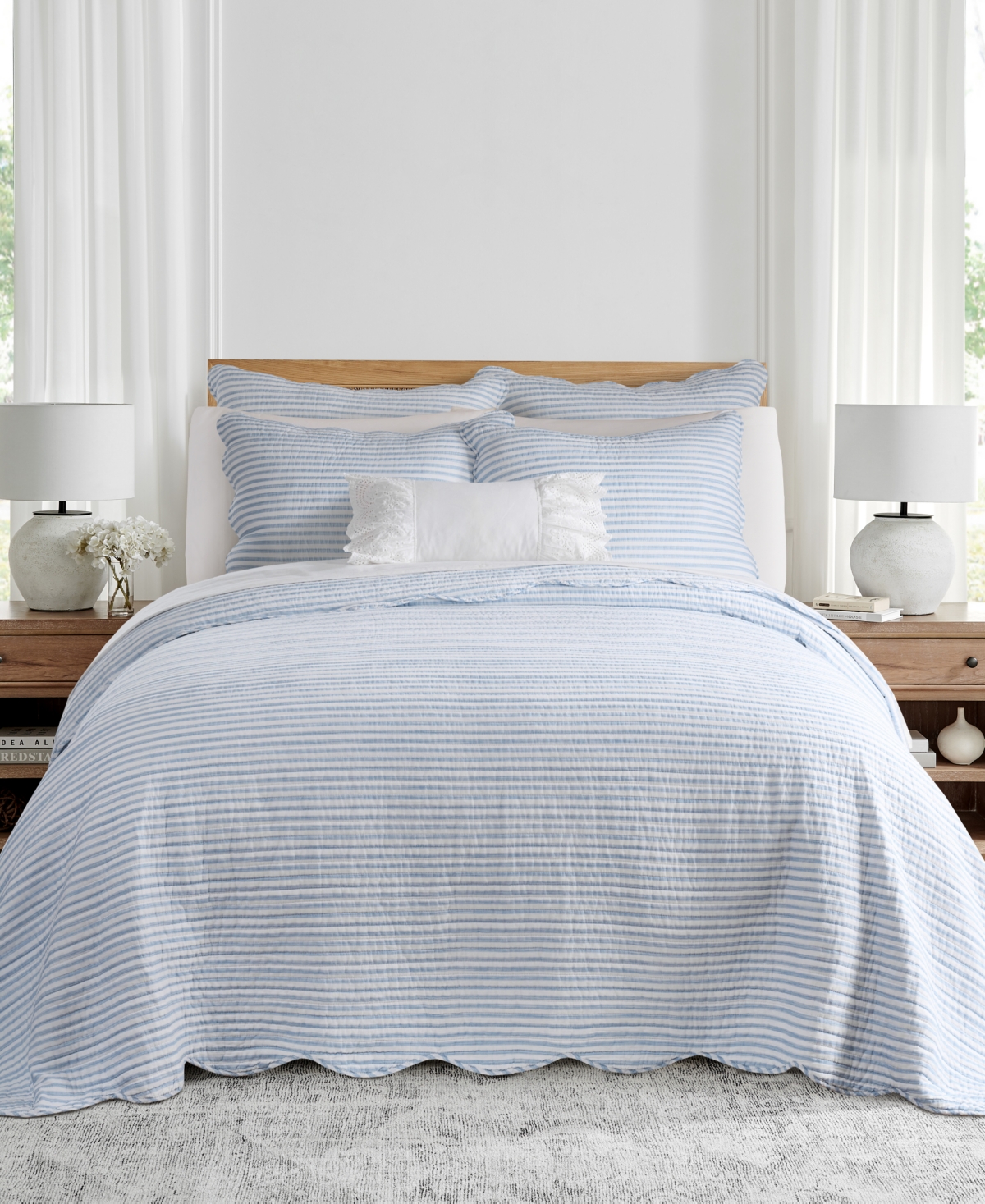Levtex Home Martha Stripe Reversible -Pc. Bedspread Set
