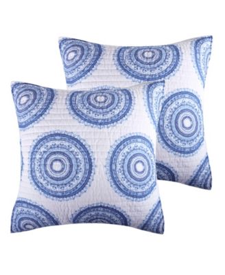 Home Batik Ocean 2-Pc. Sham Set, European