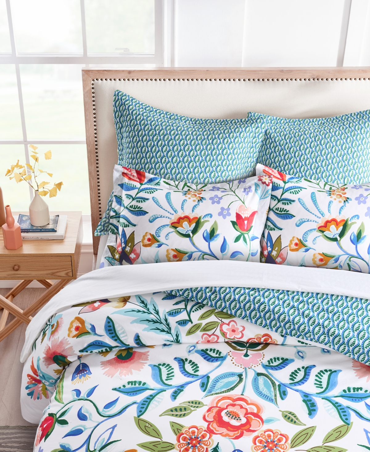 Levtex Home Danika Reversible 3-pc. Duvet Cover Set, Queen In Blue