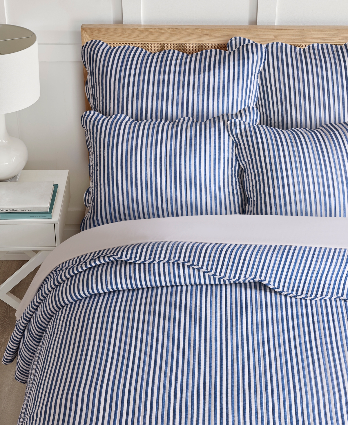 Levtex Martha Stripe Reversible -Pc. Quilt Set