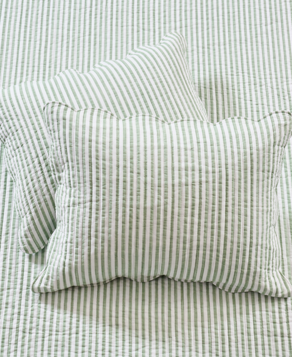 Levtex Martha Stripe Reversible 3-Pc. Quilt Set, King/California King