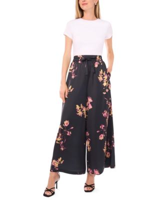 Women's Pull-On Angled Hem Pants