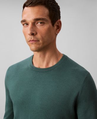 Men's Merino Wool Blend Crewneck Sweater
