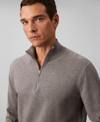 Men's Quarter Zip Classic Fit Sweater