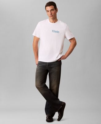 Men's Cursive Graphic Short-Sleeve T-Shirt