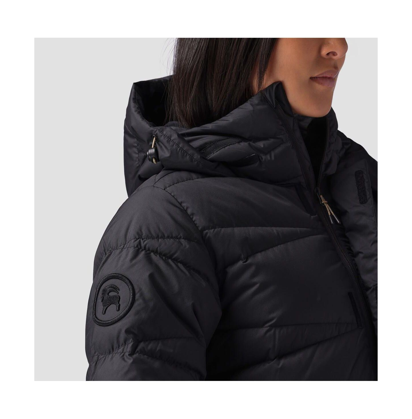 Женская куртка Backcountry Stansbury Allied Down Parka Down Jackets, цвет: Чёрный — фото 5