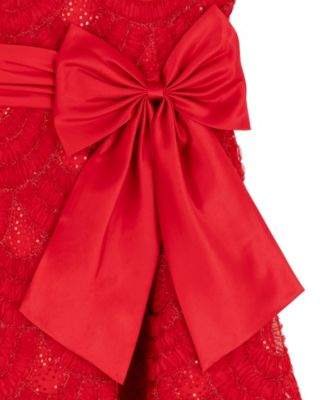 Girls' 7-16 Soutache Hi-Low Dress