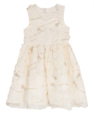 Girls' 2T-6X Bolero and Round Neck Dress, 2-Piece Set