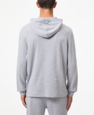 Men's Waffle-Knit Thermal Hoodie 
