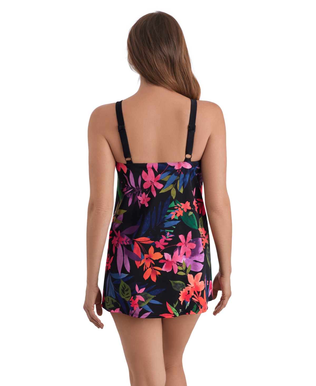 Shapesolver Sport By Mimi Flamingo Women's Halter Neck Swimdress