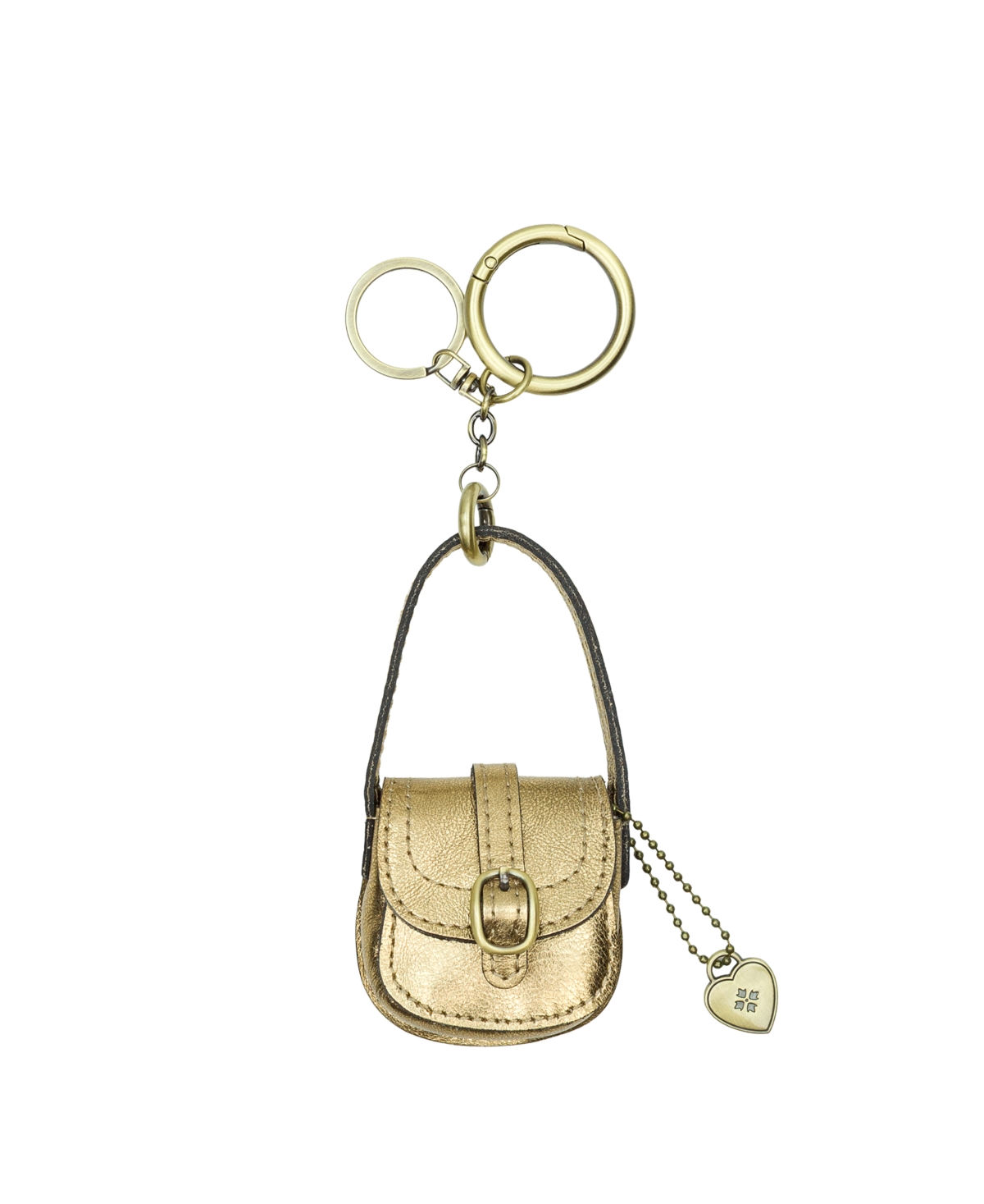 Patricia Nash Micro Barcelona Bag Charm In Gold