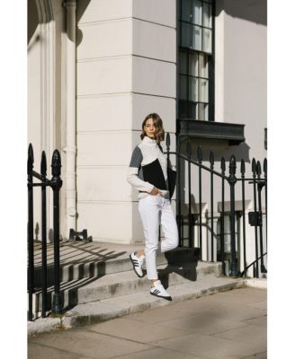 Women's Victoria Monochrome Patchwork Cashmere-Blend Sweater