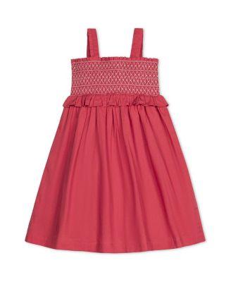 Little Girls Sleeveless Smocked Sundress