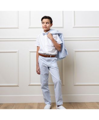 Baby Boys Seersucker Suit Pant