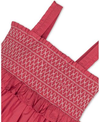 Toddler Girls Sleeveless Smocked Sundress
