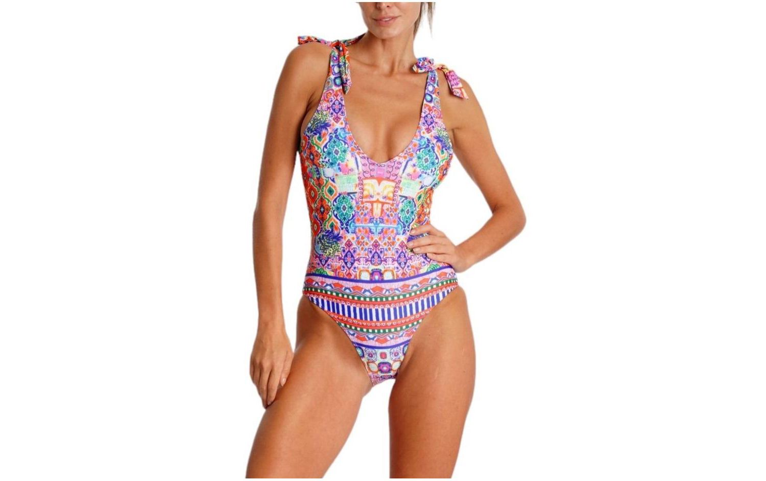 Women's Wrap One Piece Swimsuit