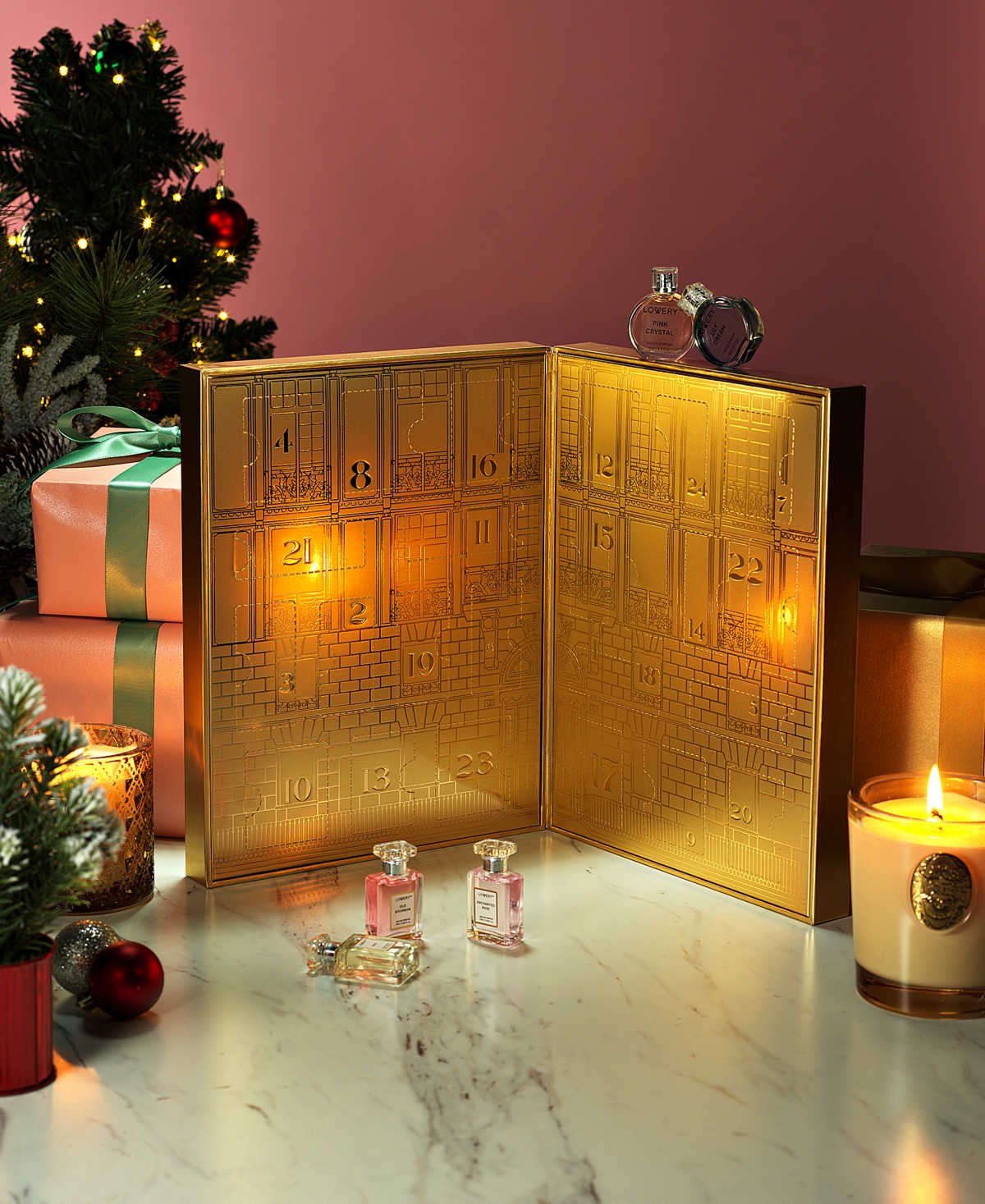 Lovery 24-pc. Perfume Advent Calendar Set In Transparent