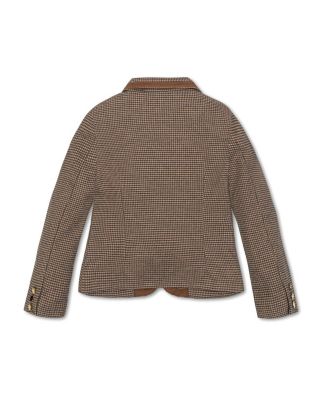 Little and Big Girls' Organic Brushed Cotton Dress Blazer