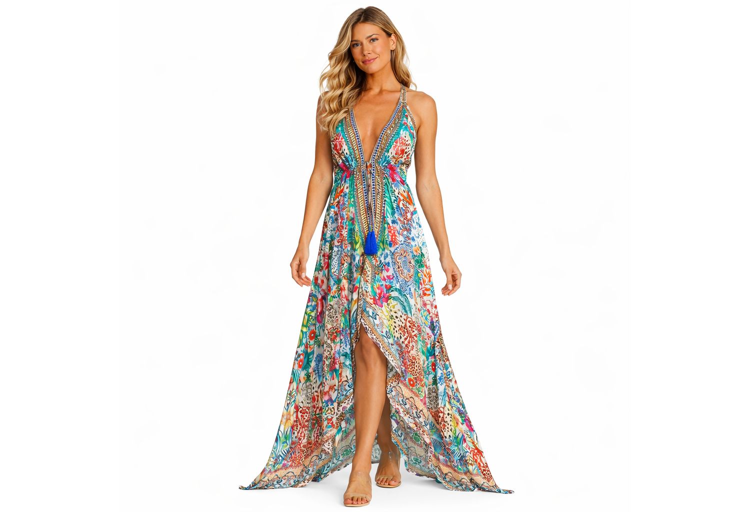 Women's Maxi halterneck Dress