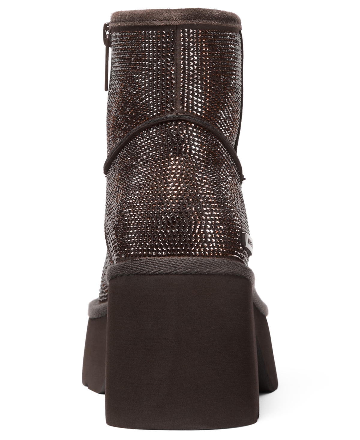 Michael Kors Michael  Women's Delilah Round Toe Booties In Brown