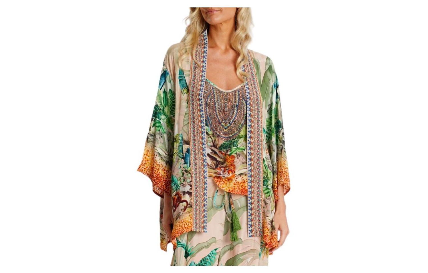 Women's short Kaia Cape Duster