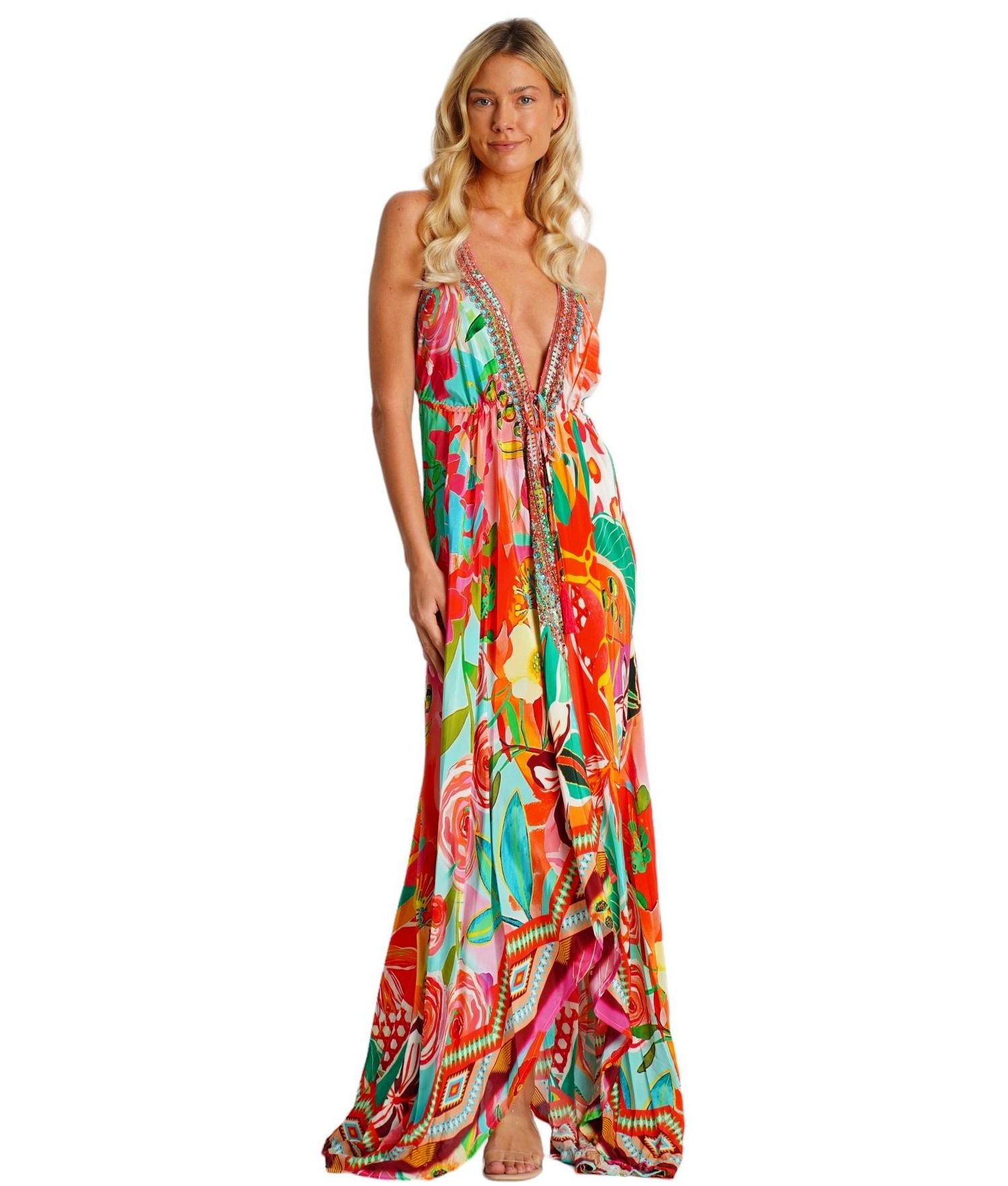 Women's Maxi halterneck Dress