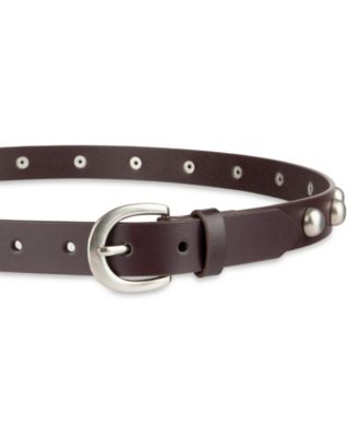 Skinny Leather Belt