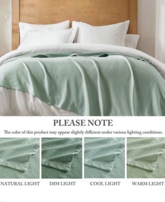 Liquid Cotton Soft and Breathable Blanket, Full/Queen