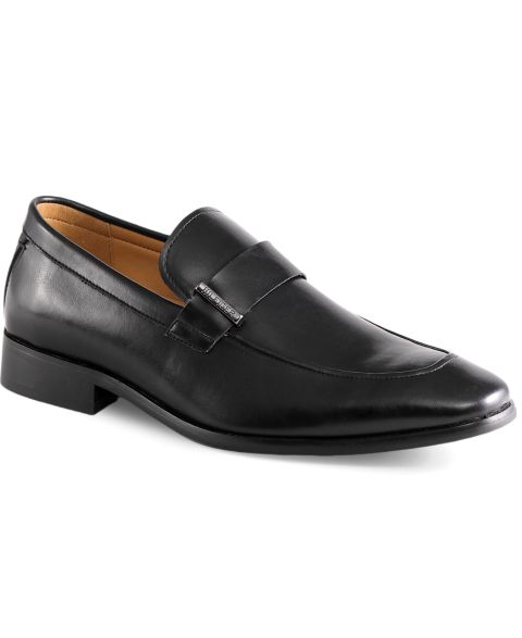 Мужские туфли Tommy Hilfiger Shovan Tapered Dress Loafers, цвет: Чёрный