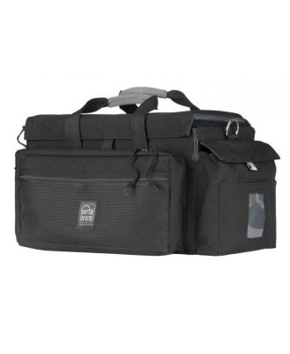 Black DV Organizer Field Production Bag with Universal Cradle for Most Mini DV Cameras & Accessories