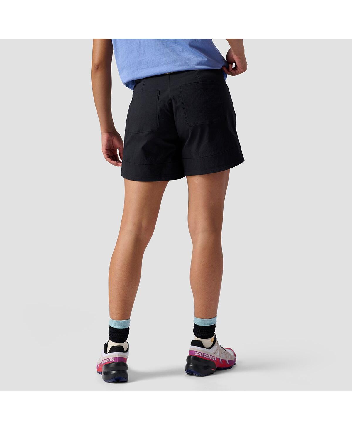 Backcountry Women's  Wasatch Ripstop 5in Short Hiking And Climbing Shorts In Blue